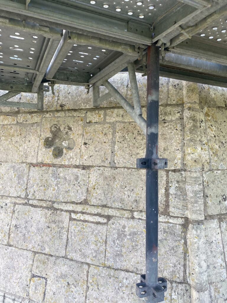 Restauration de la fl&egrave;che
